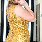 Fourth pic of Danielle FTV Glitter and Gold - Curvy Erotic
