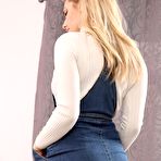 Third pic of Jenny James Overalls Leggings and Big Breasts - Curvy Erotic