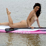 Second pic of Scarlett Morgan Paddle Boarding Nude Muse - Curvy Erotic
