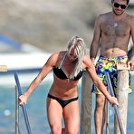 Second pic of Chloe Madeley seen taking a dip in the ocean in Ibiza