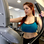 First pic of Tessa Fowler Topless In The Gym / Hotty Stop