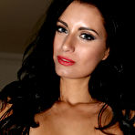 Third pic of Sammy Braddy Red Lingerie Pinup for Pinupfiles - FoxHQ