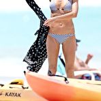 Third pic of Heidi Klum in bikini on vacation on the island of Turks & Caicos