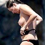 First pic of Kate Moss Topless On The Yacht - Scandal Planet