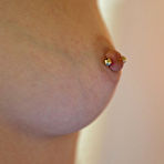 Second pic of Patricia Hot Amateur with Pierced Tits