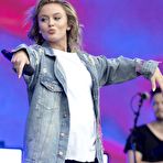 Fourth pic of Zara Larsson sexy perfoms on the stage
