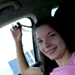 Second pic of Teen cutie gets in car to get her pussy fingered