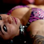 Third pic of Gorgeous Latina Holly D sports great tattoos and knows how to make guys go wild for her