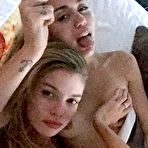 Third pic of Miley Cyrus And Stella Maxwell's Lesbian Sex Tape Video Is Coming