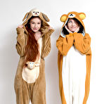 First pic of Emily Bloom and Kawaiii Kitten Onesies / Hotty Stop