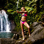 First pic of Avery Cristy seduces him at a secluded waterfall