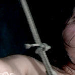 Second pic of SexPreviews - Karla Lane busty bbw submissive is bound in rope her naked body is clamped