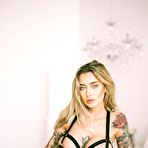 First pic of Tattooed bombshell posing in lingerie for Suicide Girls | Erotic Beauties