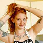 Third pic of July September Inked Redhead in the Kitchen