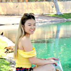Second pic of Lulu Chu Teasing by the Lake
