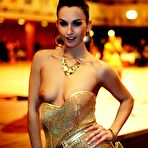 Third pic of 
	  Andrea Molekova flashes at the ball | Sexy-Models.Net