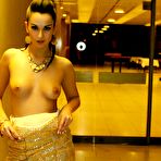 Fourth pic of 
	  Andrea Molekova flashes at the ball | Sexy-Models.Net