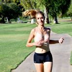 Fourth pic of Naked Mazzy FTV works out in the local park - FTV Girls Pics