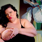 Second pic of Beware! Very plumper Ava presents her jumbo breasts 38HH