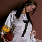 First pic of Arika Foxx ready For Football