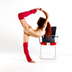 Third pic of Sexy flexy Latvian MILF Anee Ocean does nude gymnastics