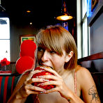 Second pic of Angel Youngs Eats A Red Robin Zishy - Bunnylust.com