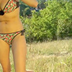 Second pic of Antonia peeing in her bikini