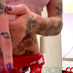 Fourth pic of Megan Inky Shows of Her Sexy Tattoos While Under Quarantine