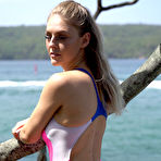 Fourth pic of Paris In Pink Swimsuit Heaven Sexy Pics