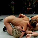 Fourth pic of Wrestlers Dia Zerva, Jessie Cox, Ariel X and Mellanie Monroe show their naughty parts to audience