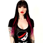 First pic of Tattooed Model Misha Montana Wearing AltErotic Gear Photoshoot