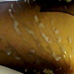 Second pic of Nylon Thighs Spunk. Cosce Di Troia Sborrate - EPORNER