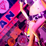 Second pic of BLUE NEON ART girl ARABELLA on stage