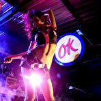 Third pic of BLUE NEON ART girl ARABELLA on stage