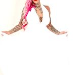 First pic of Evilyn Ink With a Sexy White Dress - Photoshoot