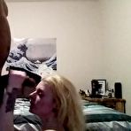 Fourth pic of Blonde Simply Cant Get Enough Of My Big Black Cock - AmateurPorn