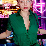 First pic of Kari Pitinova in a Green Dress