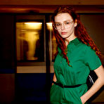 Second pic of Kari Pitinova in a Green Dress