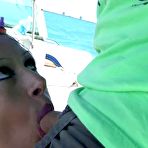 Third pic of Dirty Angelina | Action Love Boat Blowjob & Handjob with Pink Nails 