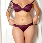 Second pic of Ivana Bell Purple Lingerie Cosmid - Curvy Erotic