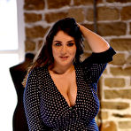 First pic of Bella Brewer Polka Dot Dress Nothing But Curves - Prime Curves