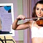 First pic of Horny Student Alexis Brill Gets Fucked By Her Violin Teacher - FAPCAT