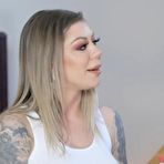 Fourth pic of Such A Nice Interview With A Famous Pornstar Karma RX - FAPCAT