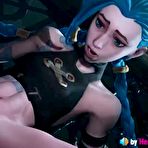 First pic of Arcane Jinx Pussy To Anal Holes Switch (With Sound) 3d Animation Hentai Anime Game ASMR Voice - FAPCAT