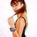 Fourth pic of WatchGirls.net | Evita wearing a huge OOZOO cuff watch 