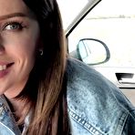 First pic of She gave her first blowjob in car - AmateurPorn