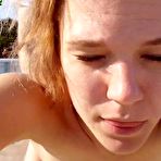 First pic of Shy German Teengirl tries his first time Outdoor and getting caught! - AmateurPorn