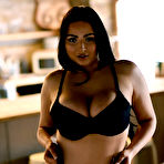 First pic of Black Lingerie Foxy Lucina Nothing But Curves is british - 20 Photos Babes @ Nudems