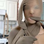 Fourth pic of nylonallover.com | Hot encasement with sexy cleaning woman (video update)