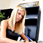 First pic of NuDolls Galina in Office